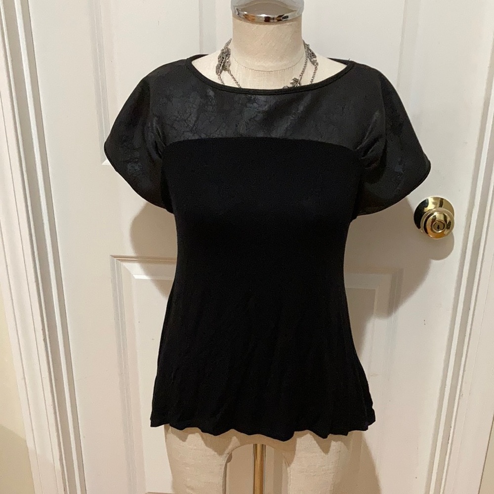 WESTON TOP. Black. Size S